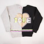 بلوز دورس دخترانه طرح LOVE - تصویر 6