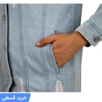 کاپشن جین پاییزه زنانه - تصویر 3