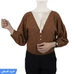 شومیز کراپ زنانه - تصویر 3