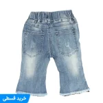 شلوار جین نقلی دخترانه - تصویر 4