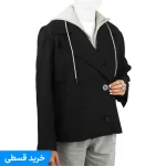 پالتو کوتاه کلاه دار کلوین - تصویر 2