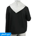 پالتو کوتاه کلاه دار کلوین - تصویر 4