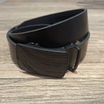 کمربند مردانه چرم طبیعی ریلی مدل Milled Leather - تصویر 5