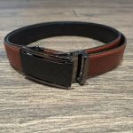 کمربند مردانه ریلی چرم طبیعی مدل Lizard Leather - تصویر 4