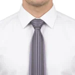کراوات  مردانه طرح راه راه کلاسیک