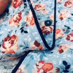 ست لباس خواب زنانه پنتی  penti آبی گلدار - تصویر 3