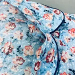ست لباس خواب زنانه پنتی  penti آبی گلدار - تصویر 5