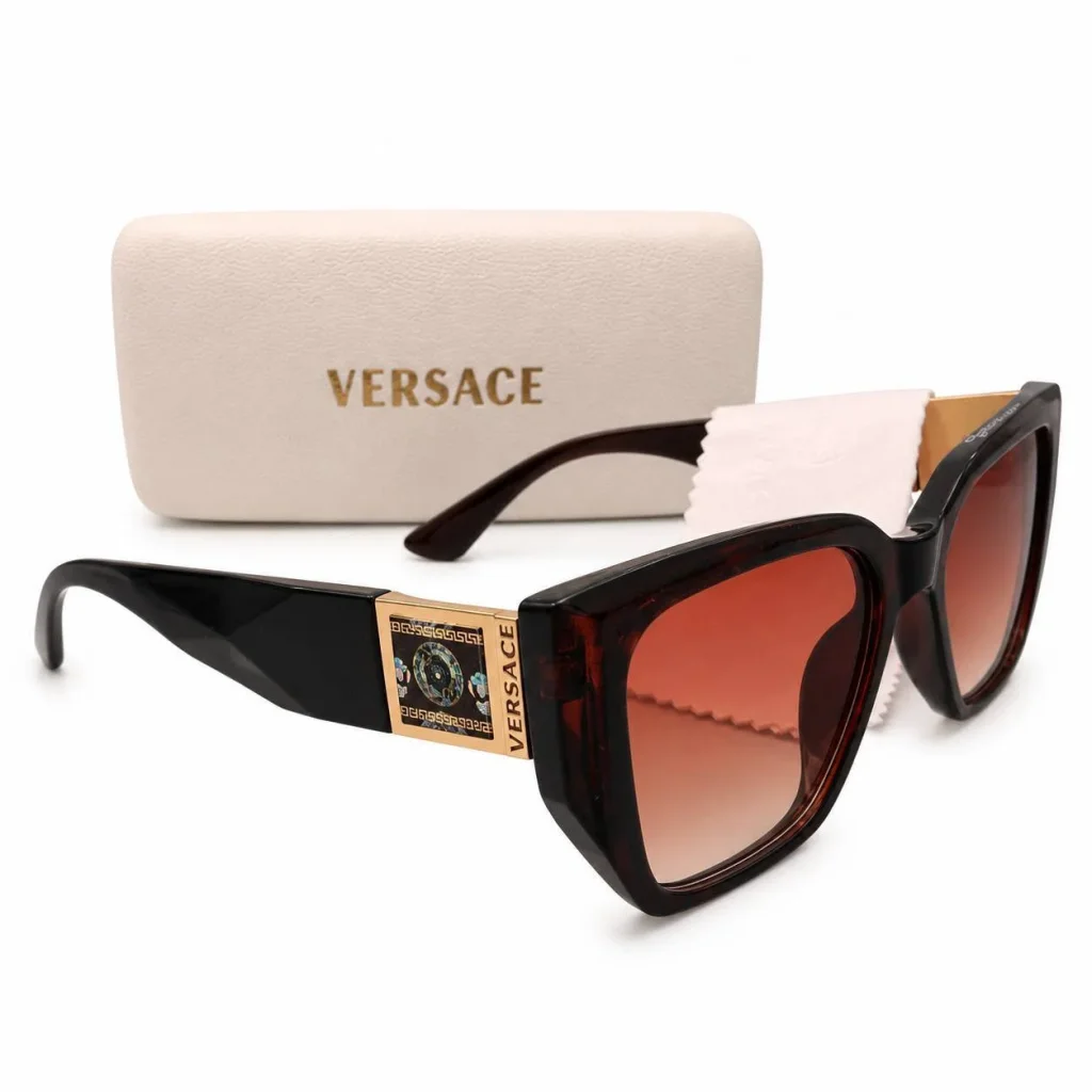 7580666-1.webp عینک آفتابی زنانه ورساچه versace قهوهای با لنز گرادیانت - تصویر 1