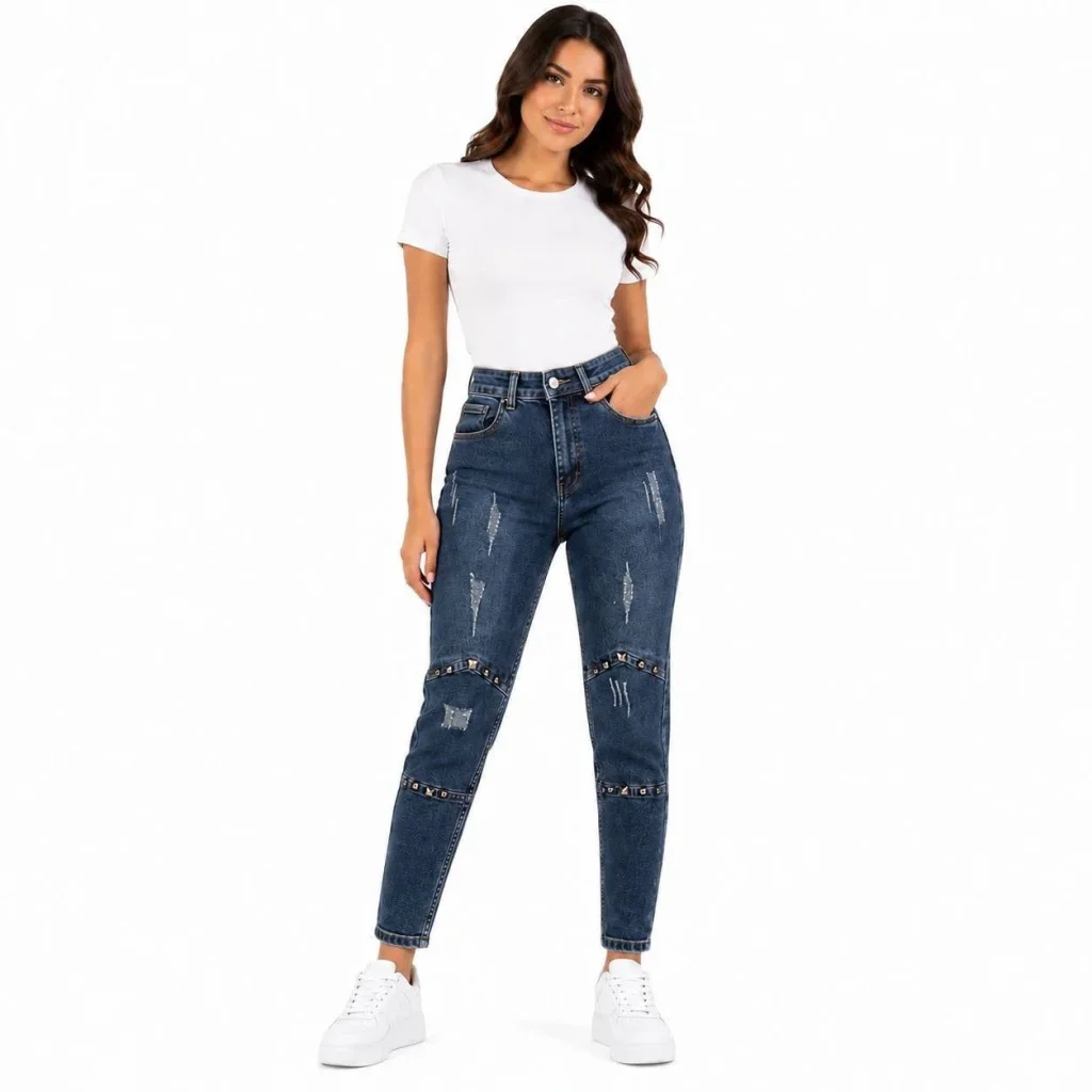 7592840-1.webp شلوار جین جذب زنانه Skinny Jeans - تصویر 1