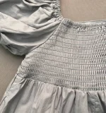 پیراهن دخترانه آستین پفی Puff Sleeve Dress - تصویر 4