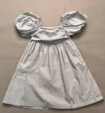 پیراهن دخترانه آستین پفی Puff Sleeve Dress - تصویر 6