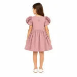 پیراهن دخترانه صورتی Cute Dress - تصویر 2